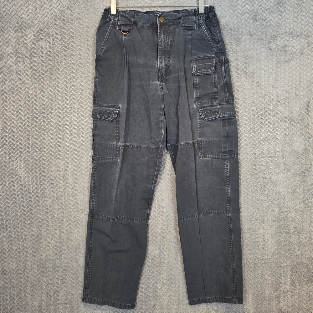 5.11 Tactical Series Womens Black Cargo Pants 64355 Size 6 Cotton Canvas Utility